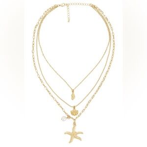Lovers and Friends Patricia Necklace in Gold